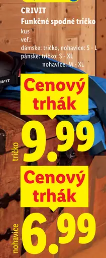 CRIVIT dámske funkčné spodné tričko