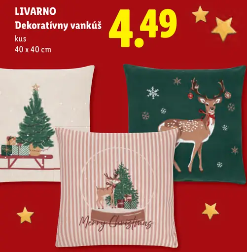 Dekoratívny vankúš