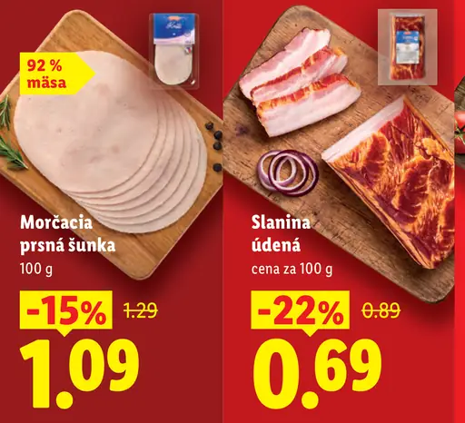PIKOK morčacia prsná šunka, 92 % mäsa