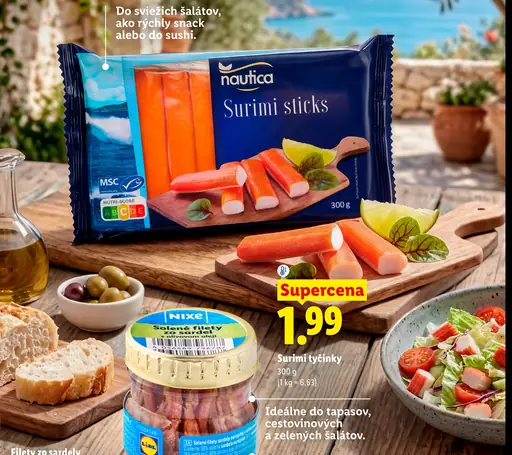 Nautica surimi tyčinky
