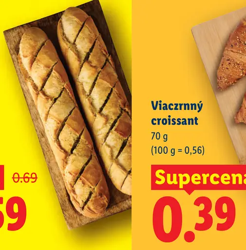 Viaczrnný croissant