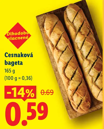 Cesnaková bageta