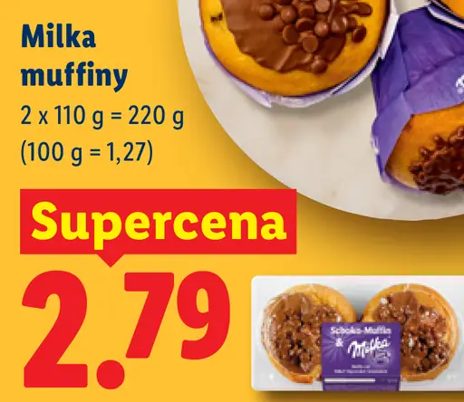 Milka muffiny