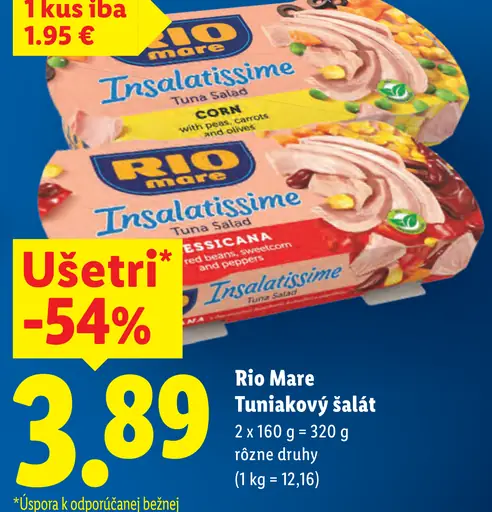 Rio Mare Tuniakový šalát