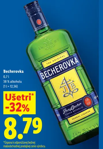 Becherovka Bylinný likér