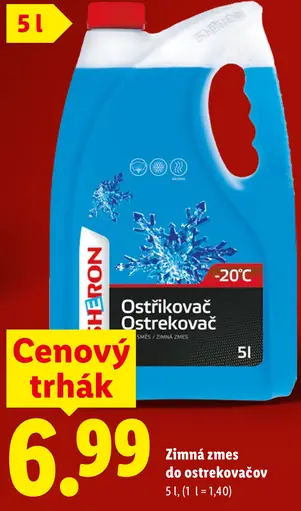 Sheron zimná zmes do ostrekovačov