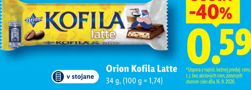Orion Kofila latte