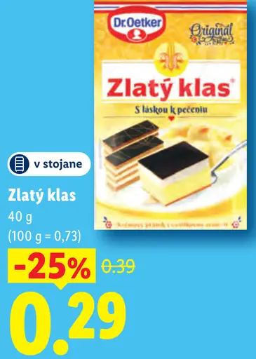 Dr. Oetker Zlatý klas s láskou k pečeniu