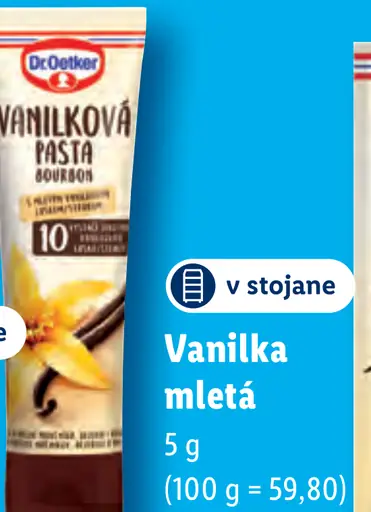 Dr. Oetker Vanilková pasta