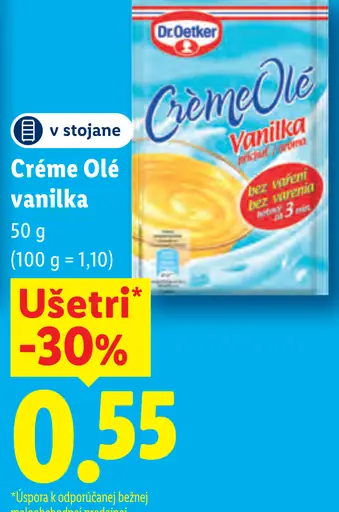 Dr. Oetker Crème Olé vanilka