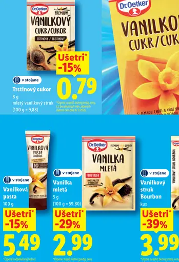 Dr. Oetker Vanilkový struk Bourbon