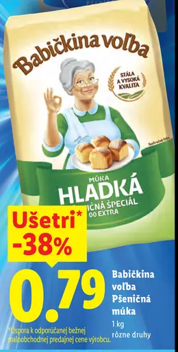 Babičkina voľba pšeničná múka hladká