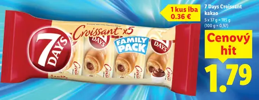 7 Days croissant kakao