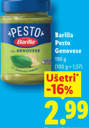 Barilla Pesto Genovese