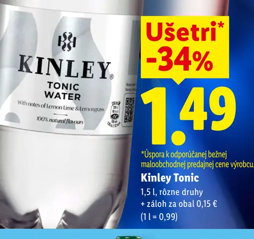 Kinley tonic