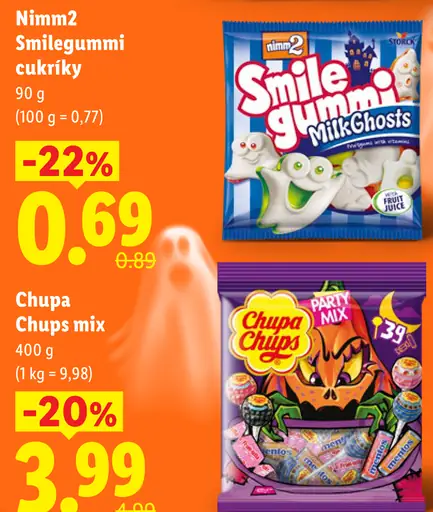 Nimm2 Smilegummi želé cukríky