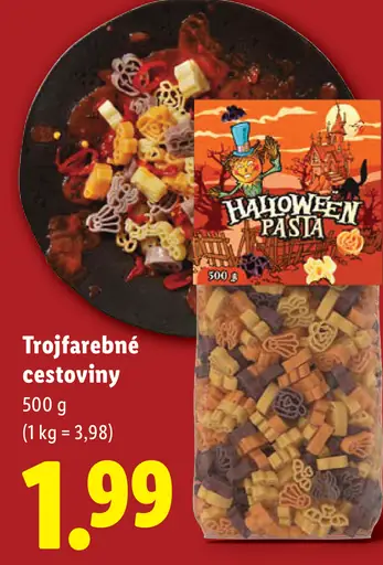 Trojfarebné cestoviny