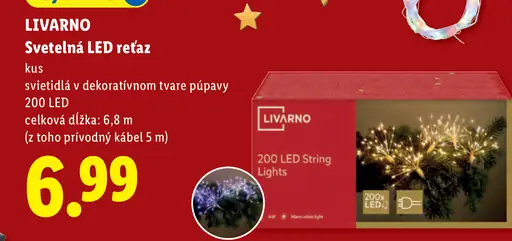 Livarno Svetelná LED reťaz