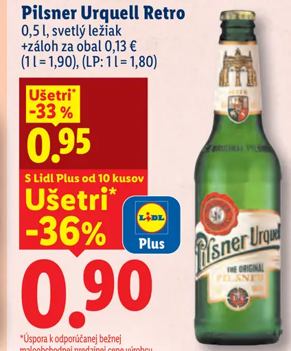Pilsner Urquell Retro
