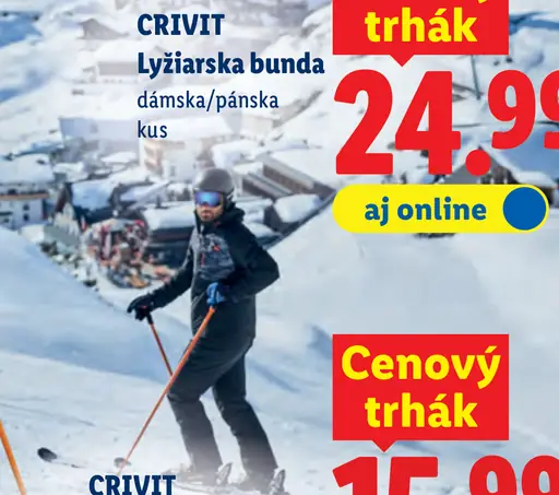 Crivit Lyžiarska bunda