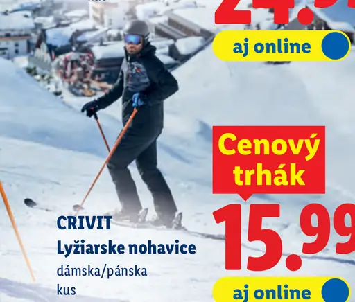 Crivit Lyžiarske nohavice
