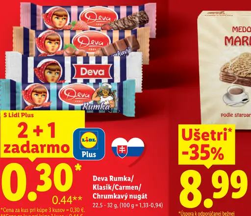 Deva Rumka, Klasik, Carmen, Chrumkavý nugát
