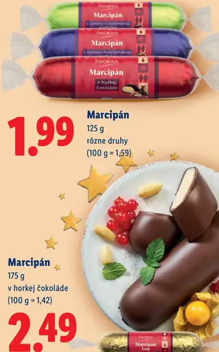 Favorina Marcipán v horkej čokoláde
