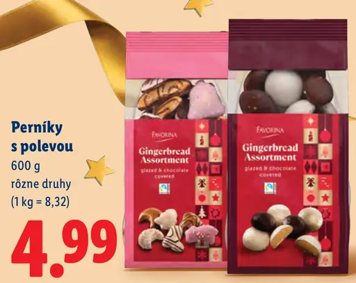 Favorina Perníky s polevou