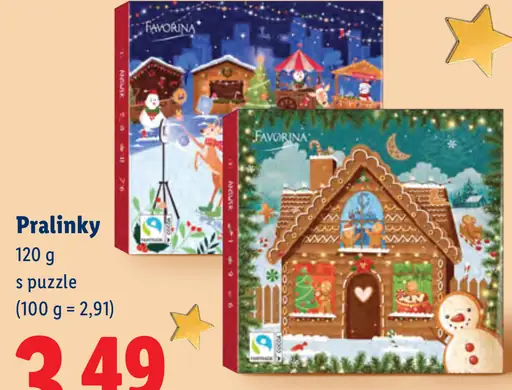 Favorina Pralinky s puzzle