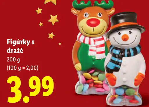 Favorina figúrky s dražé