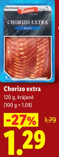 Dulano Chorizo extra