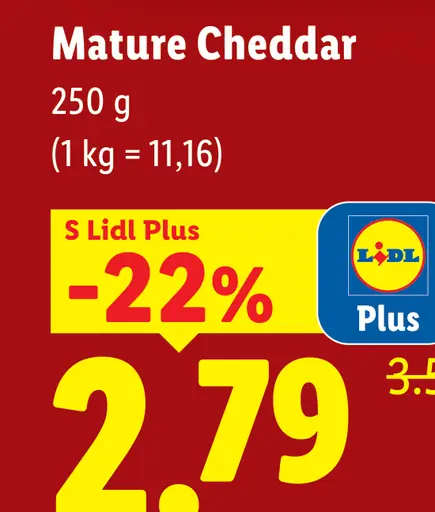 Milbona Mature Cheddar