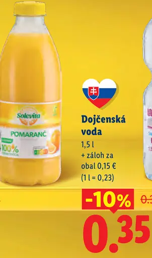 Solevita Pomarančový džús