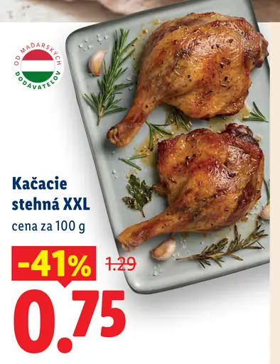 Kačacie stehná XXL