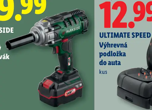 Parkside Aku uholový rázový uťahovák