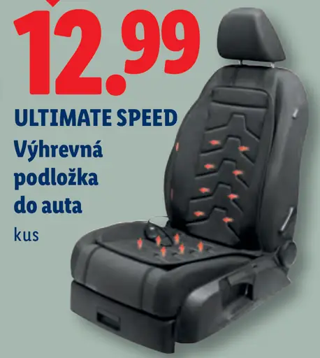 Ultimate Speed Vyhrievaná podložka do auta