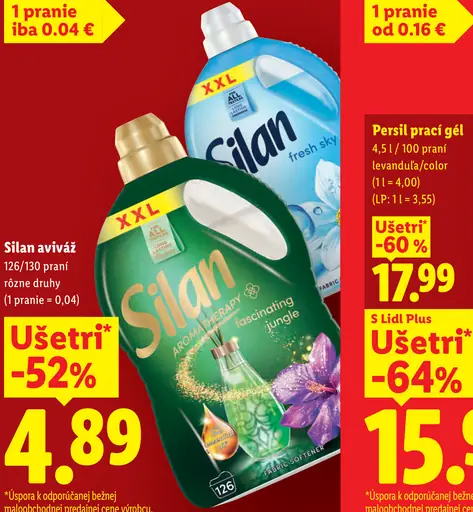 Silan aviváž rôzne druhy