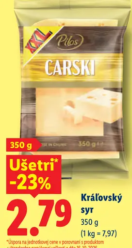 Pilos Kráľovský syr