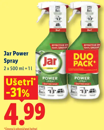 Jar Power Spray