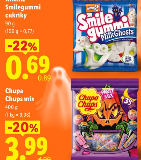 Nimm2 Smilegummi želé cukríky