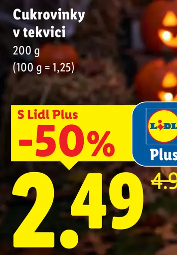 Halloween cukrovinky v tekvici