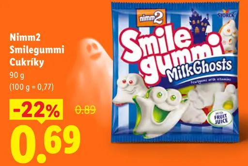 Nimm2 Smilegummi želé cukríky