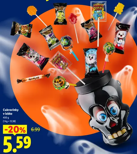 Cukrovinky v tekvici
