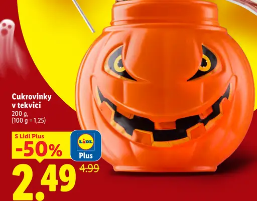 Cukrovinky v tekvici