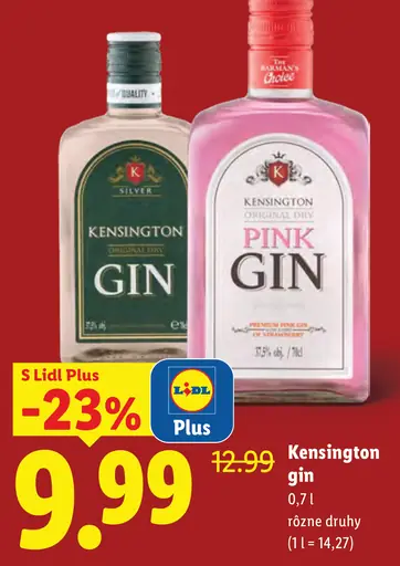 Kensington gin – Pink Gin, Rhubarb Gin, London Dry Gin
