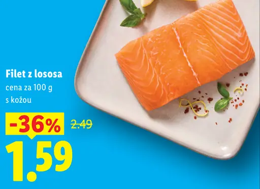 Filet z lososa s kožou