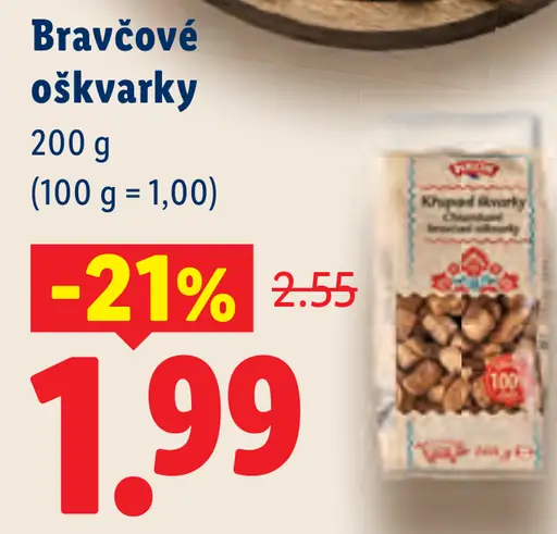 Bravčové oškvarky