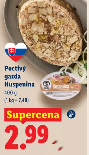 Poctivý gazda huspenina