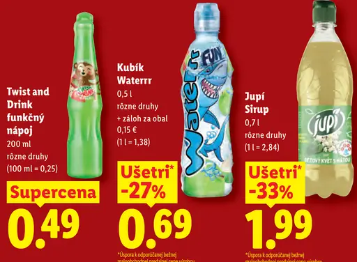 Twist and Drink funkčný nápoj