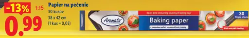 Aromata Papier na pečenie